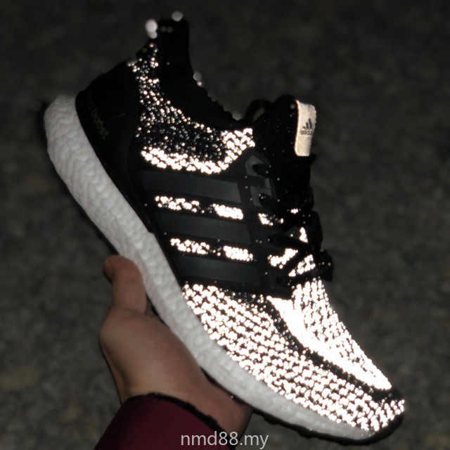 HOT*Original Adidas Ultra BOOST 3M Reflective Men's Sports Running Shoes |  Shopee Malaysia