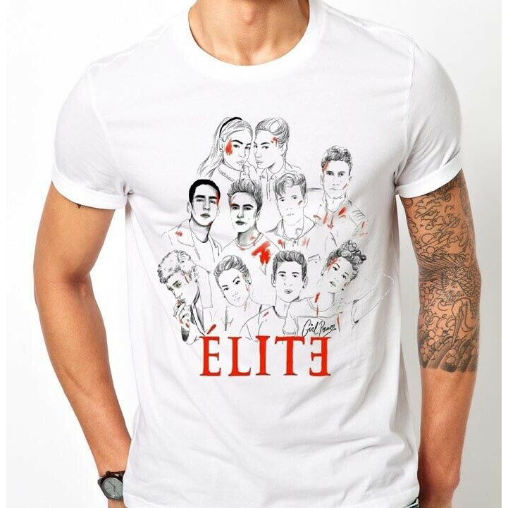 Elite Series Netflix School Friends Men S T Shirt Mann Frau Fitness Plus Size Valentines Gift Shopee Malaysia