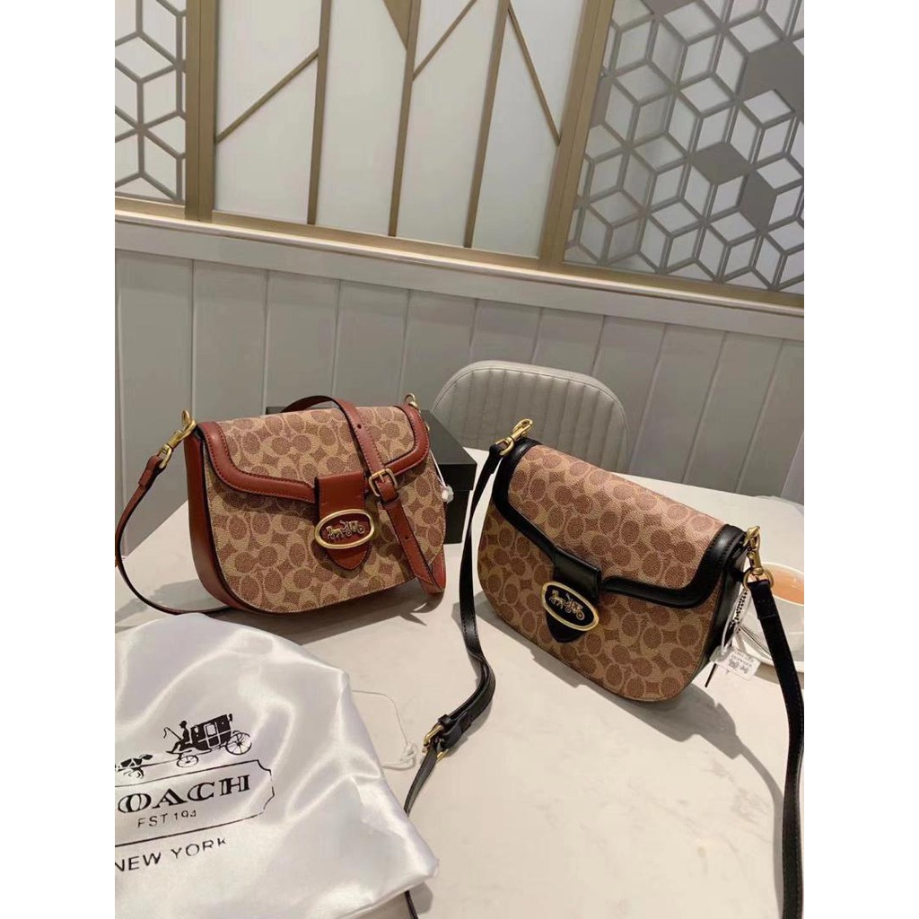 coach kat saddle bag