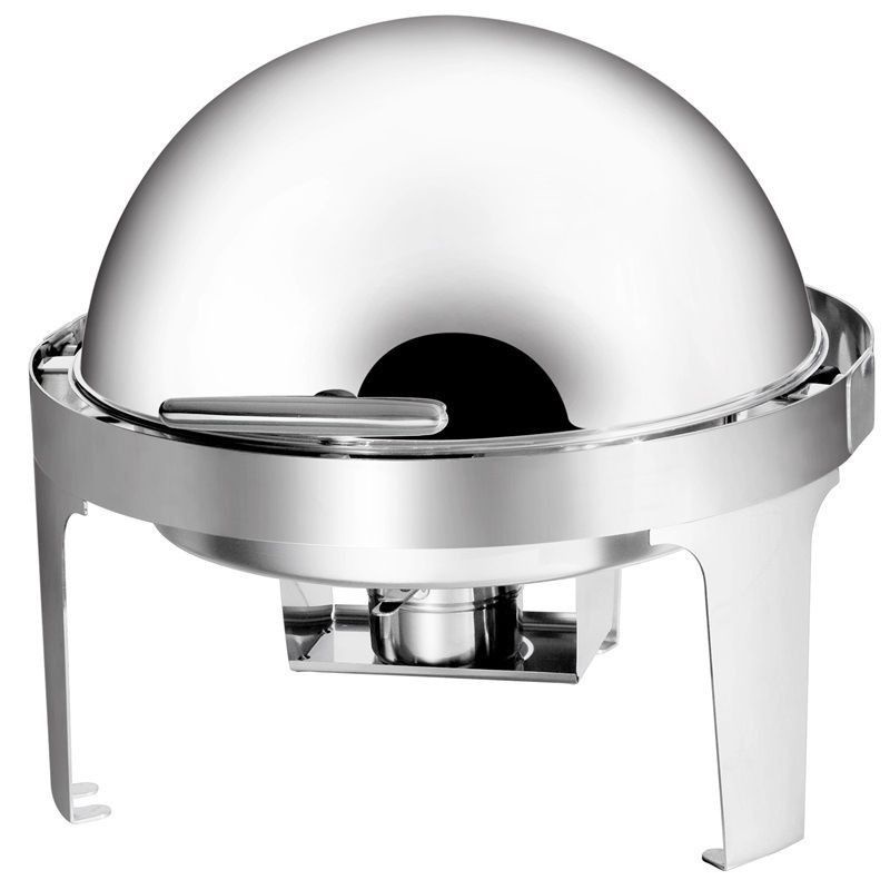 47cm Stainless steel round roll top chafing dish / buffet set catering