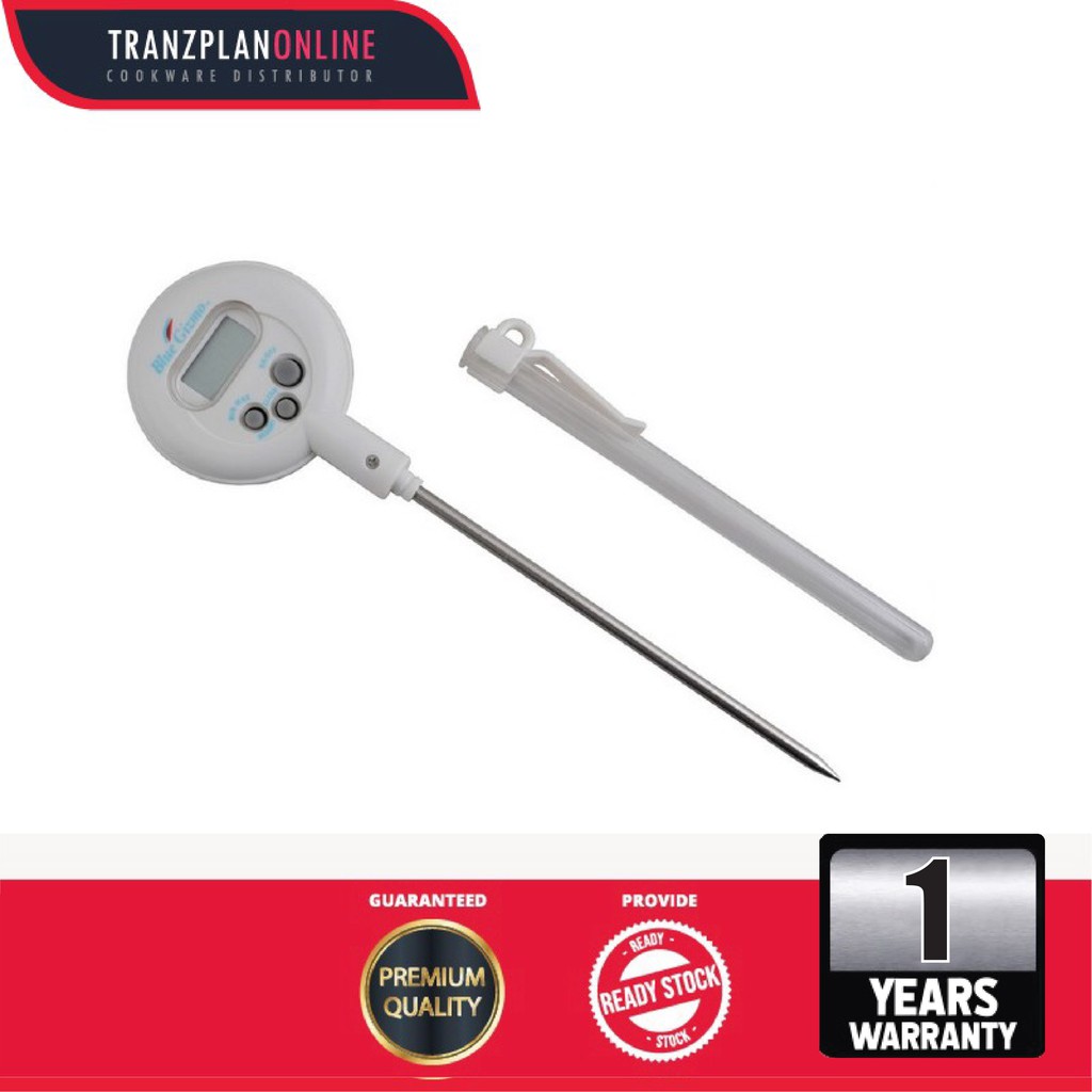 IMPORTED DIGITAL PROBE THERMOMETER (BLUE GIZMO) Instant Read Kitchen