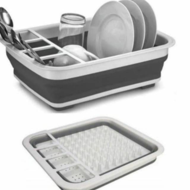 Folding Dishwashing Basin Dish Rack Versatile Basin Shopee Malaysia