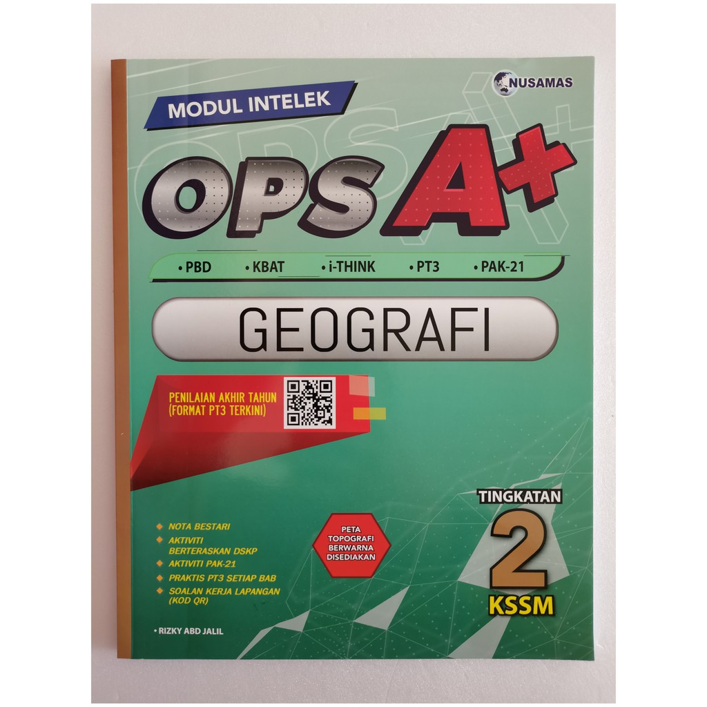 2021 Buku Latihan Modul Intelek Ops A Geografi Tingkatan 2 Kssm Shopee Malaysia