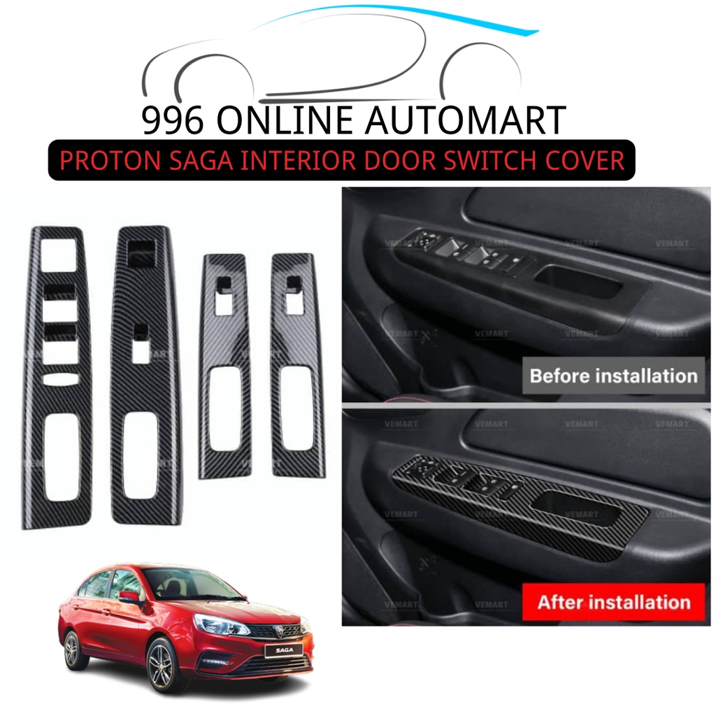 SAGA VVT/ PERSONA / IRIZ PREMIUM 20162022 CARBON FIER DOOR SWITCH