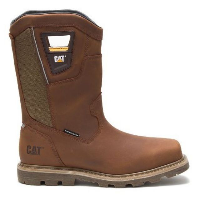 caterpillar steel toe boots