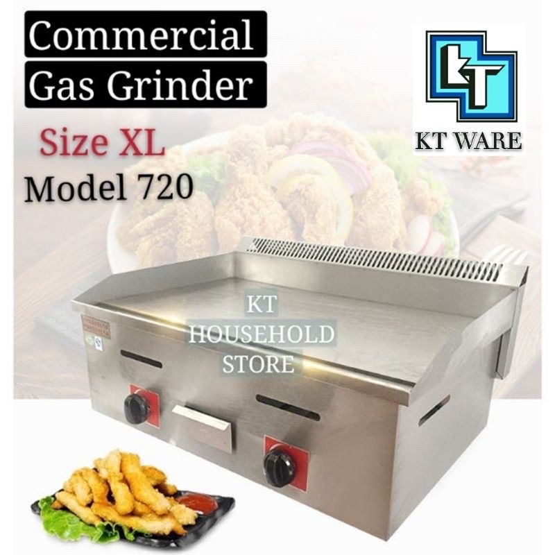 720 COMMERCIAL GAS GRIDDLE 720 dapur gas grill burger pan food truck