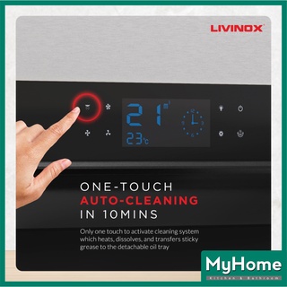 livinox cooker hood lch copperplus 90ss