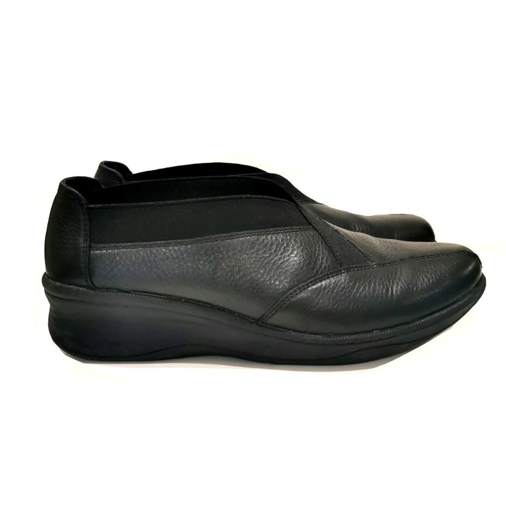 hush puppies black shoes for ladies