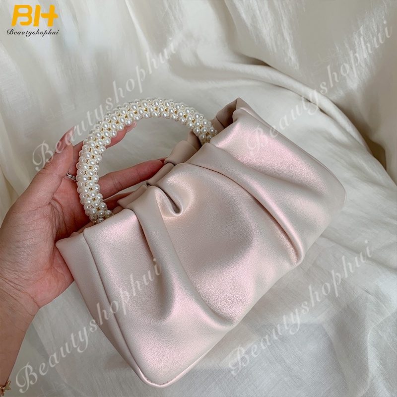 2024 New Pearl Handbag Women's Fashion Clutch bag Women dinner bag Mini Crossbody bag