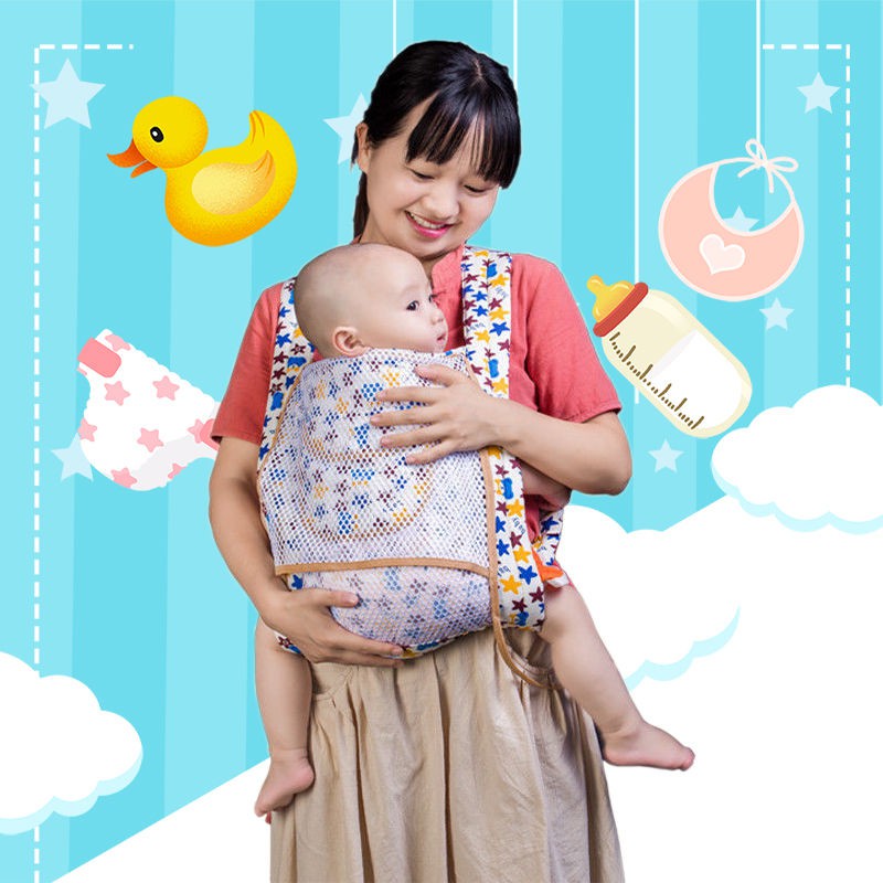 old fashioned baby carrier