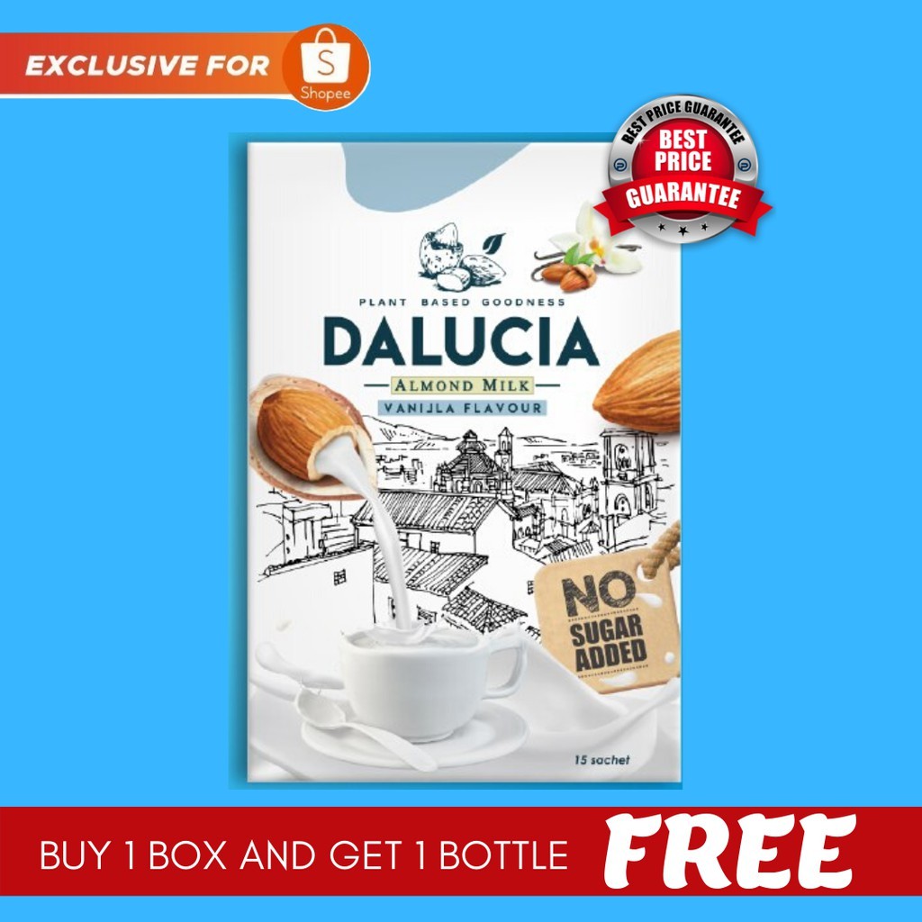 LIMITED OFFER - DALUCIA VANILLA ALMOND MILK POWDER BASED ...