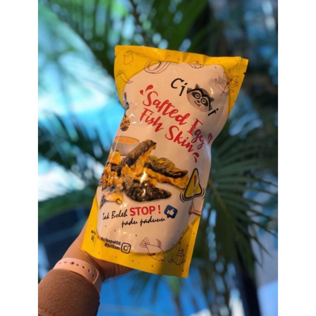 Cimi Salted Egg Fish Skin By Cik Epal Open Preorder Shopee Malaysia