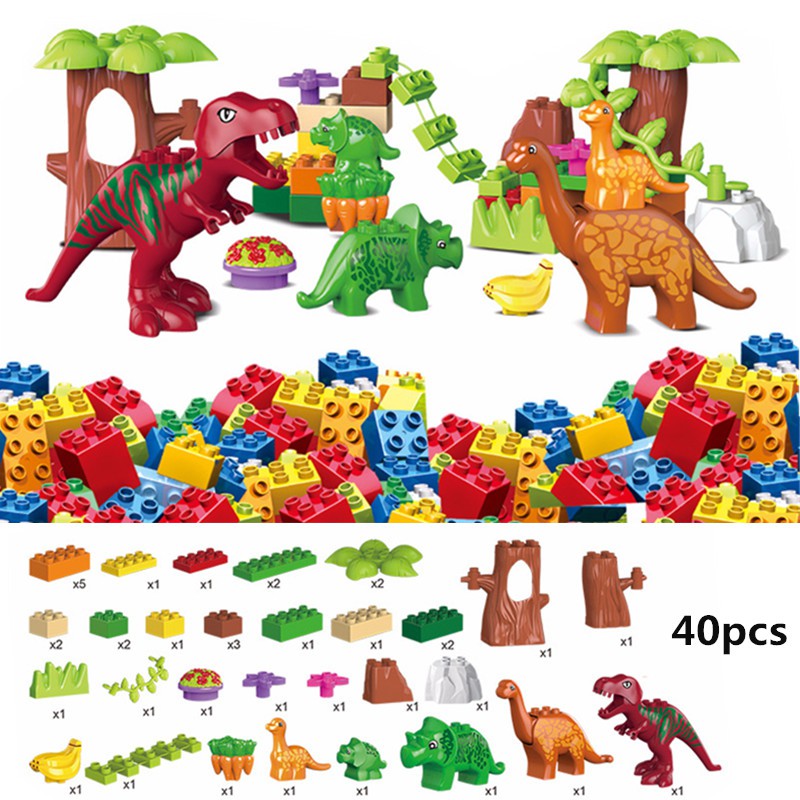 duplo blocks dinosaur