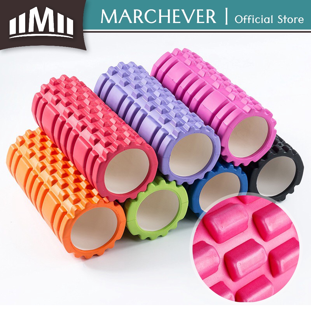 Yoga Foam Roller Gym Yoga Exercise Fitness EVA Hollow Roller Physio