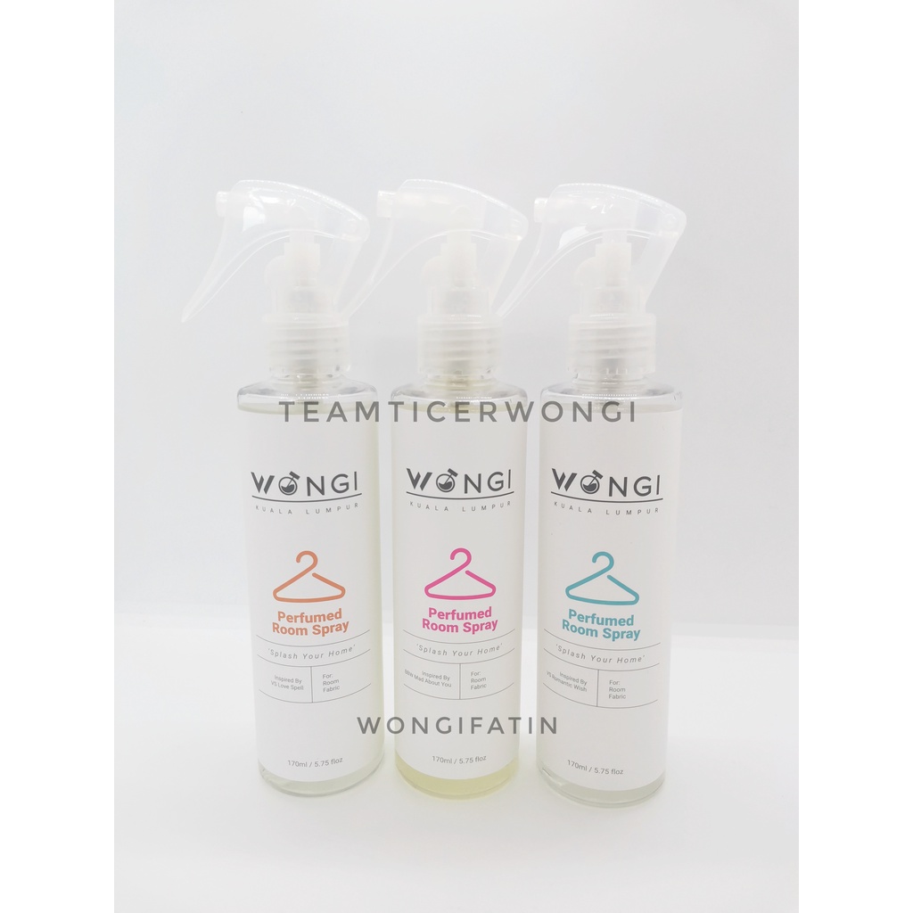 Wongi Perfumed Room Spray Shopee Malaysia