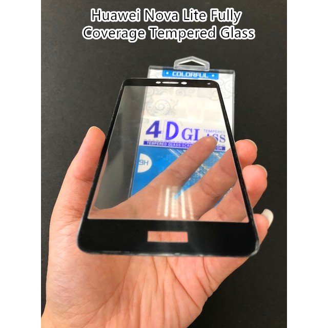 Huawei Nova Lite Pra Lx2 3gb 16gb Fully Coverage Tempered Glass Shopee Malaysia