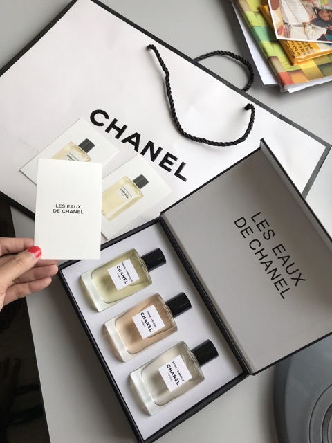 les eaux de chanel travel set