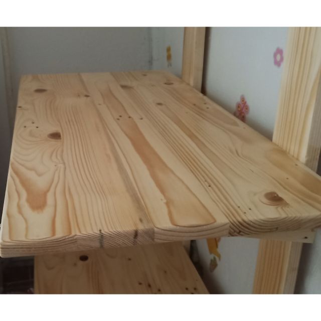 Shelf rack wood rak kayu Shopee  Malaysia