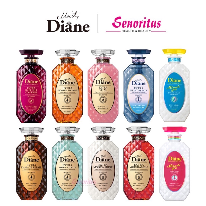 Diane Extra Hair Fall Control Shampoo 450 Ml (Made In Japan