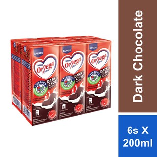 Image of Nestle Omega Plus Dark Choc 200ml x 6s