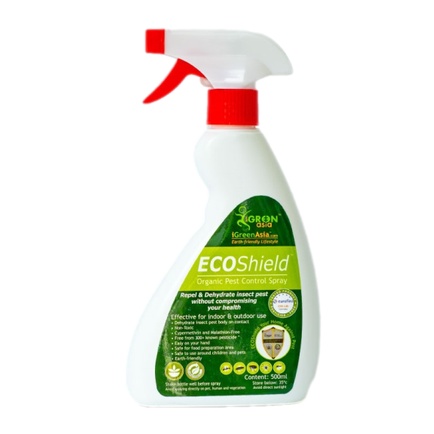 EcoShield, Organic Insect Repellent Spray, 500 ml, Ubat Serangga, Ant, Cockroach, Spider, Mosquito, Flea, Pest Control