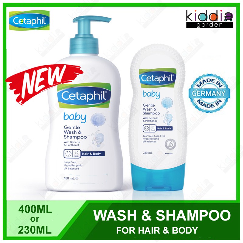 cetaphil gentle wash and shampoo