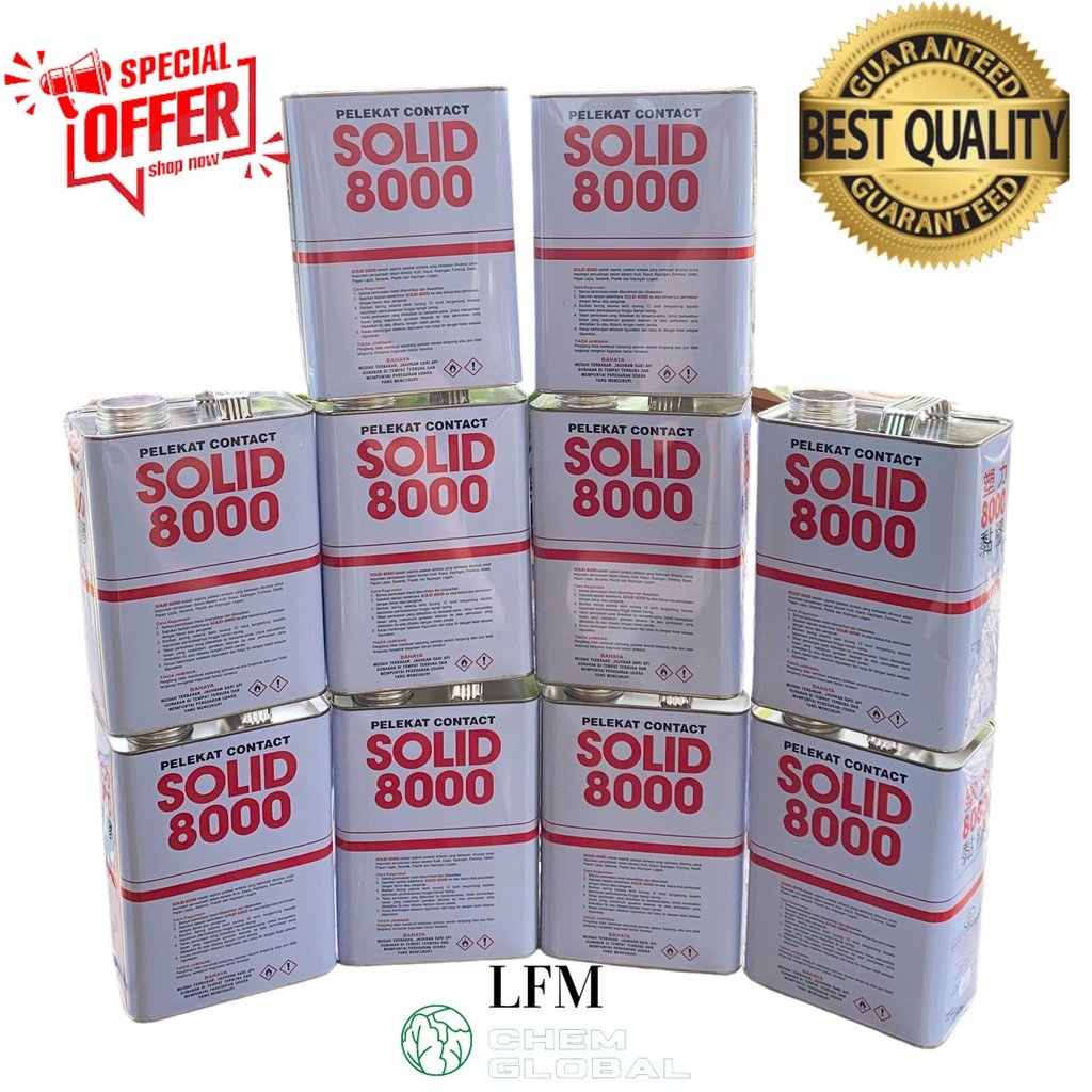 General Purpose Contact Adhesive Solid 8000 (N) Shopee Malaysia