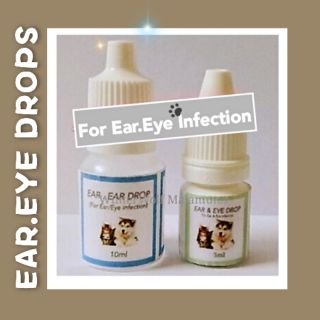 [READY STOCK] Eye and Ear Drops for Cat & Dog FAST HEALING 