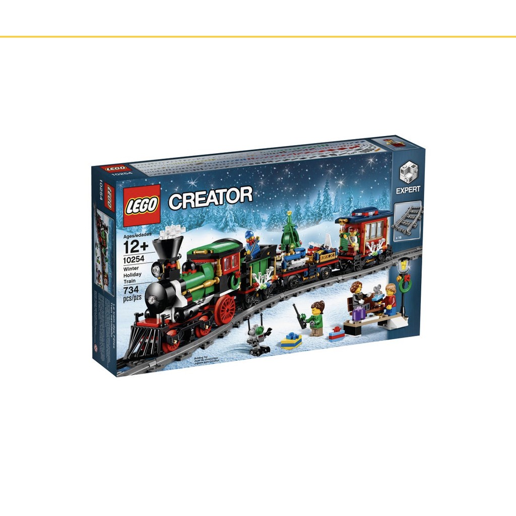 lego winter train