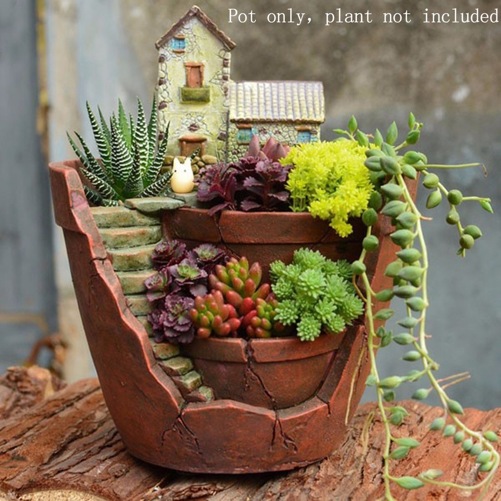 Garden Flower Plant Pot  Succulent Bonsai  Pot  Home Garden 