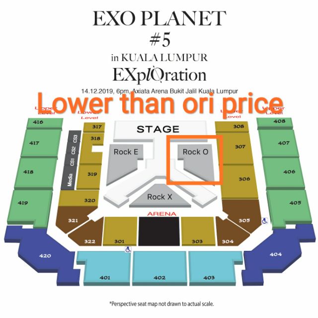 Exo Concert Malaysia Ticket Price