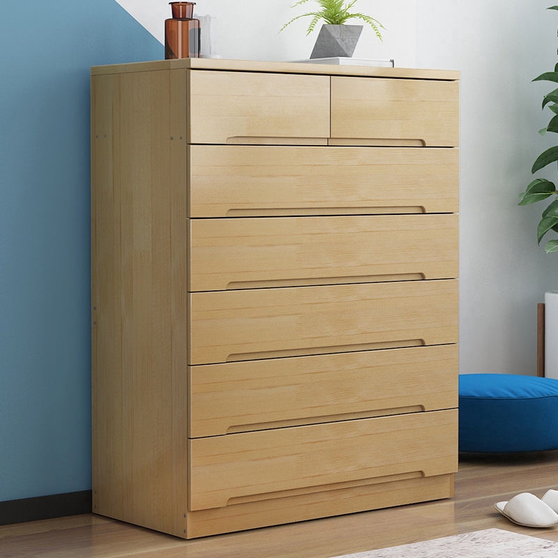 Solid Wood Drawers Locker, Wooden Drawer Storage Cabinet