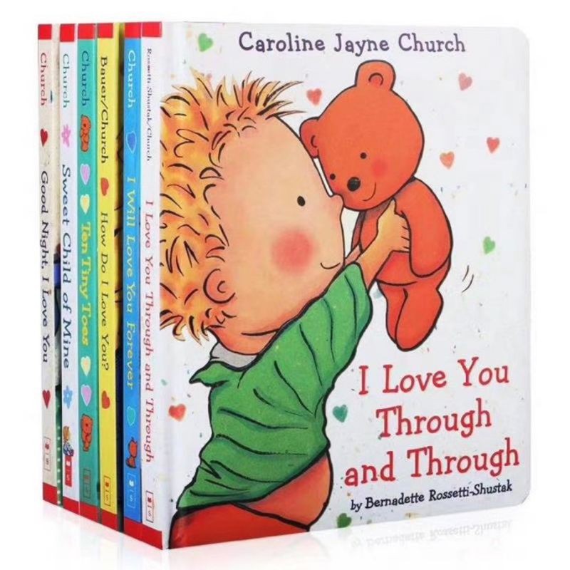 Ready Stock 6 Book Set Love Good Night Story Children Book Hard Cover Books Picture Book Caroline Jayne Church Shopee Malaysia