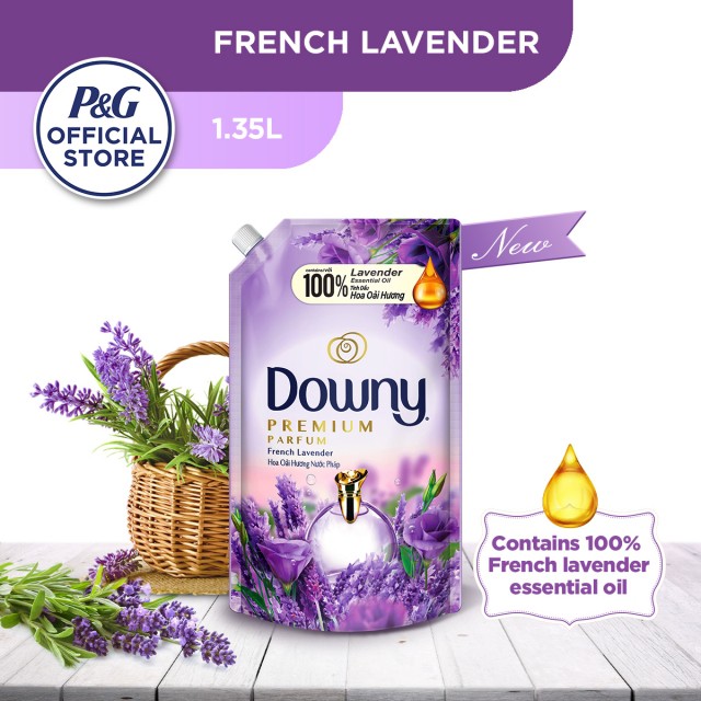 Downy Premium Parfum French Lavender Concentrate Fabric Conditioner (1350ml)