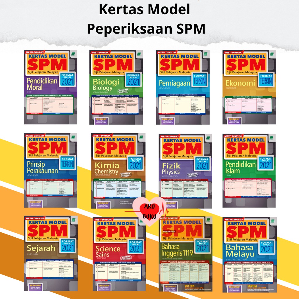 Buy 🔥[SASBADI] Kertas Model SPM 2021 (Moral/Biologi/Perniagaan/Ekonomi