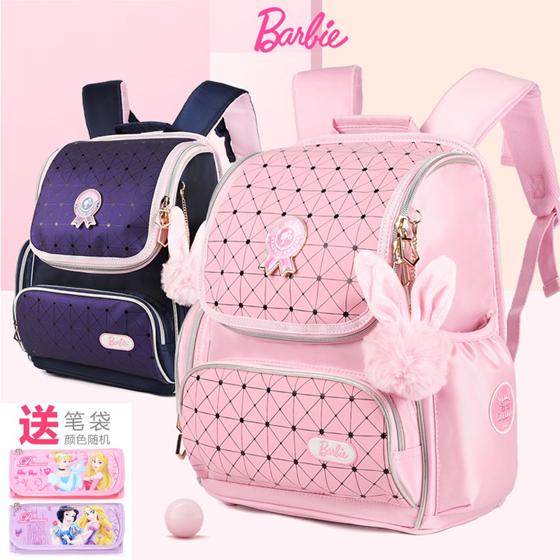 barbie princess school bag