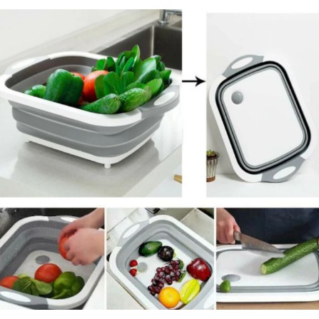  Alat  Dapur  Pelbagai fungsi Papan Pemotong Lipat Shopee  