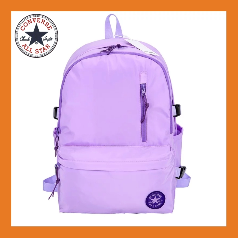 converse backpack purple