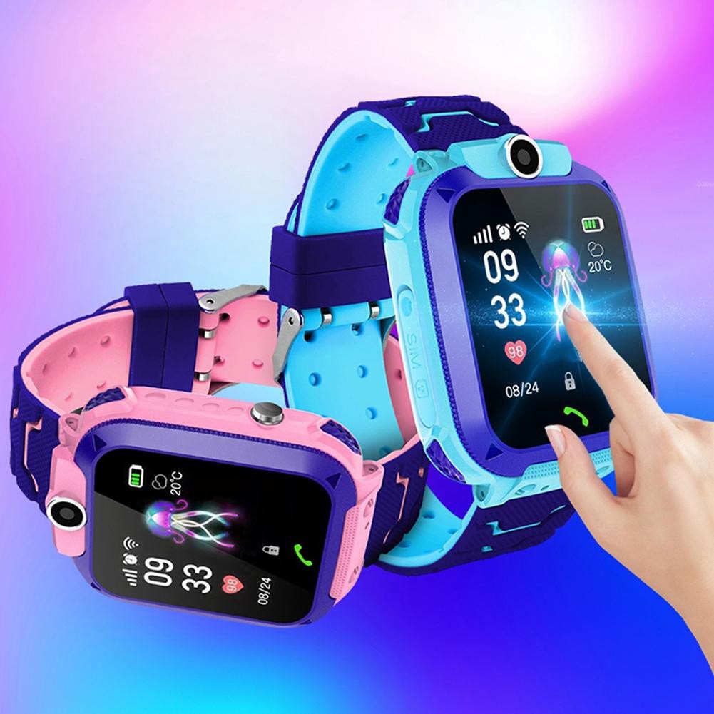 Q12 Children's Smart Watch IP67 Waterproof SOS Positioning Call Watch