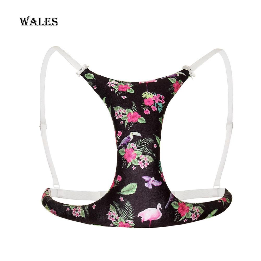Wales Women Anti Wrinkle Breast Pillow Chest Nightwear Sleep