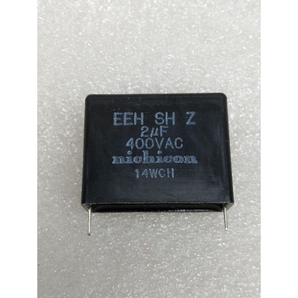 NCC SOLDER TYPE CAPACITOR 2UF 400VAC KIPAS SILING KAPASITOR Shopee