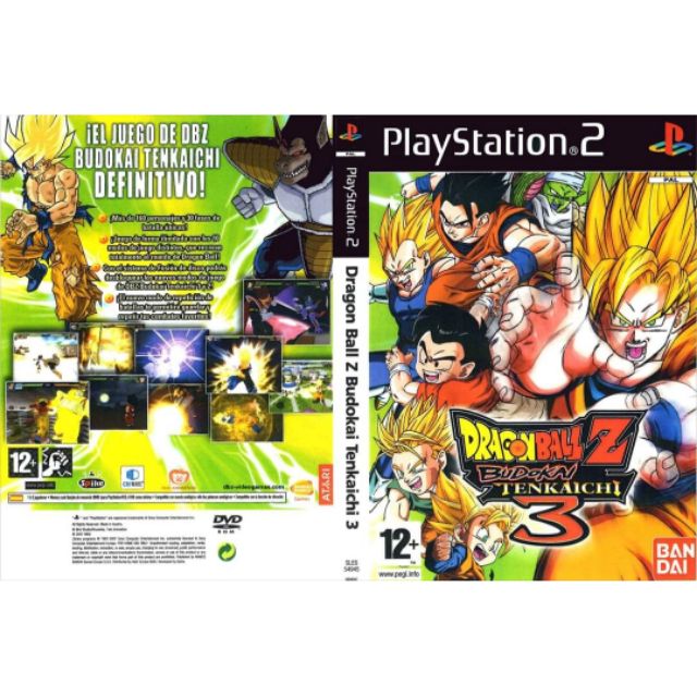 dragon ball z tenkaichi 3 ps2