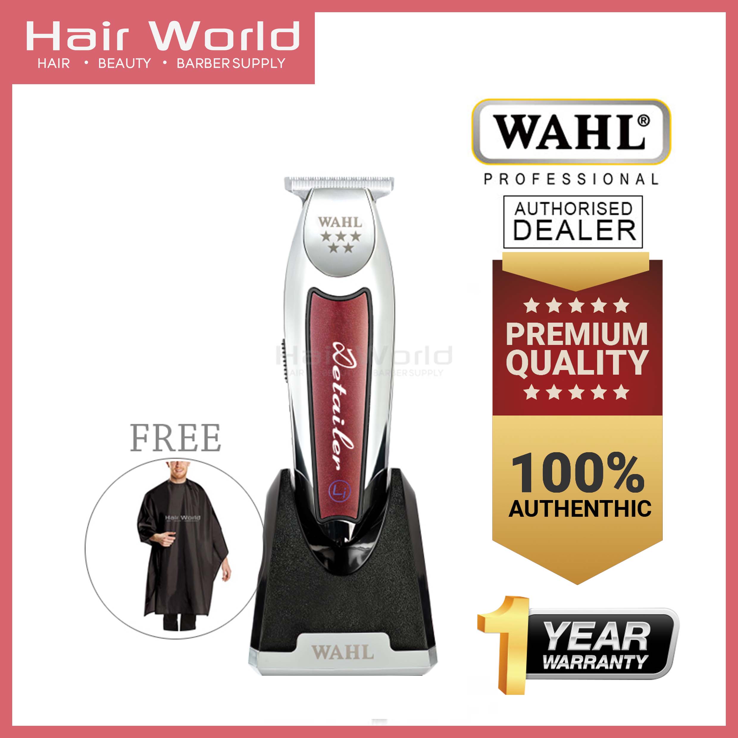 wahl cordless detailer li trimmer