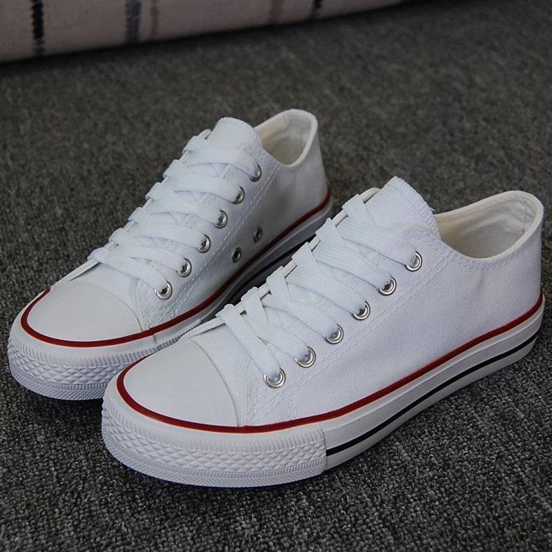 where to buy white canvas shoes