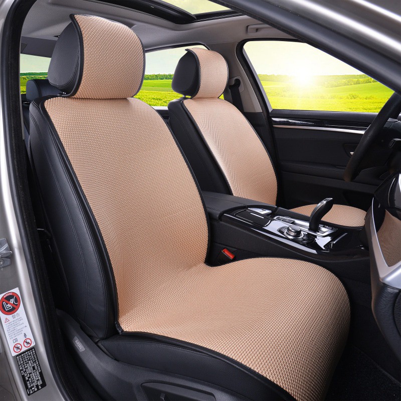 Car Seat Covers Set Cushion Cover Universal Flax Seat Protector Four Seasons Automobiles Car Interior Accessories Car