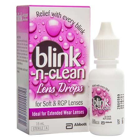 BLINK N CLEAN LENS DROPS 15ML | Shopee Malaysia