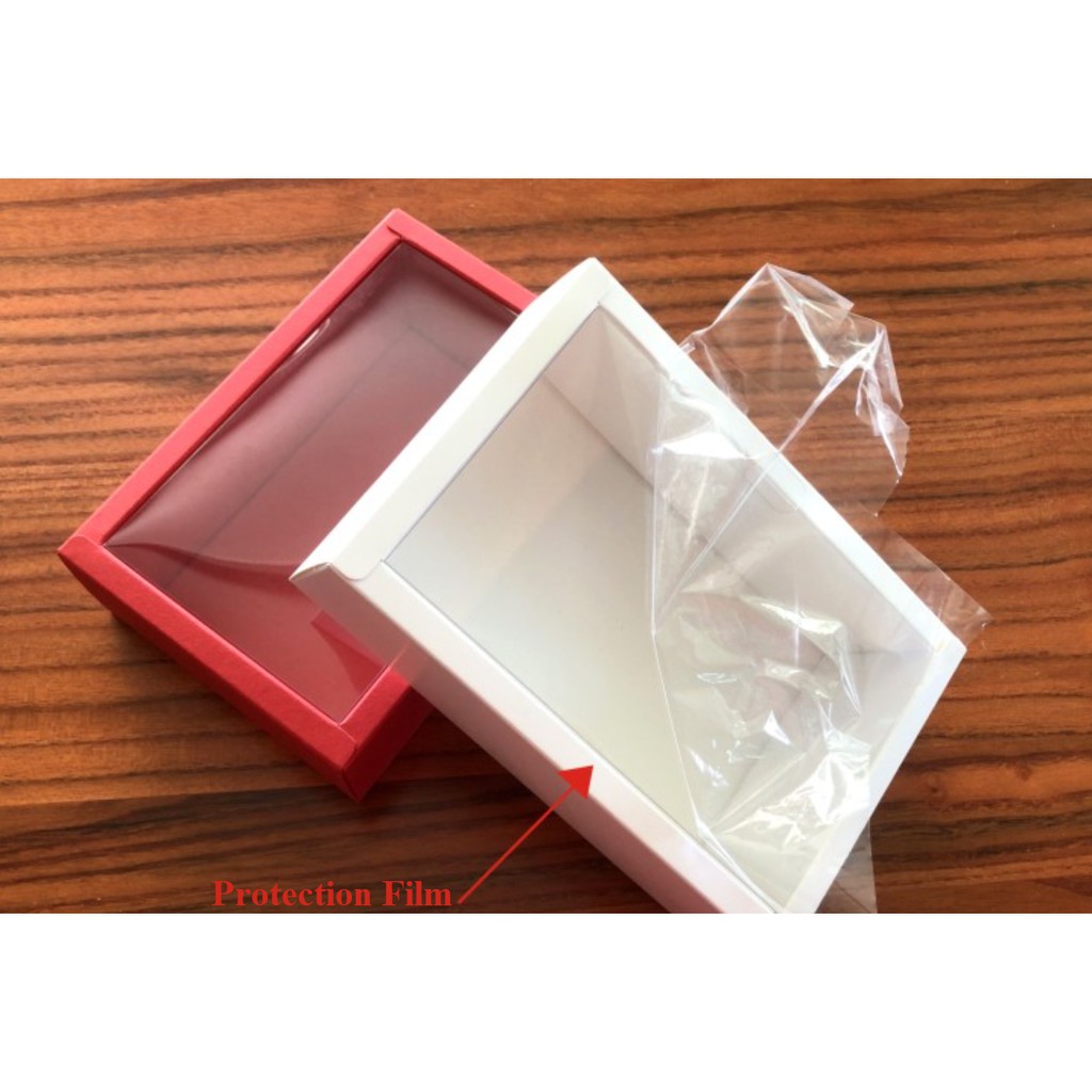 Paper Box Transparent Cover Premium Wholesale Gift Box Clear Lid Craft  Color Display Box Plastic/ Kotak Pameran 透明塑料盖纸盒 | Shopee Malaysia