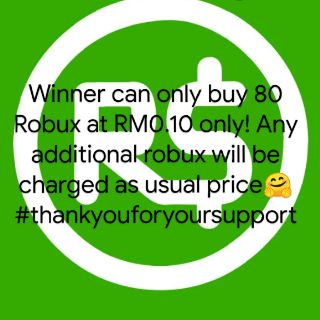 how much is 80 robux in singapore