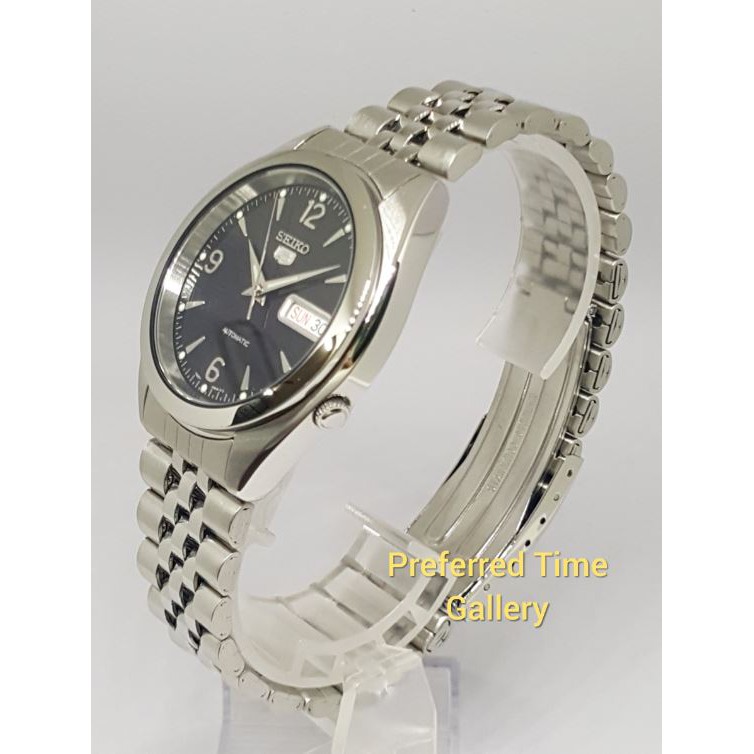 Men) 100% ORIGINAL SEIKO 5 AUTOMATIC 7S26-00X0 Black Dial,Day & Date  Display Stainless Steel Watch | Shopee Malaysia