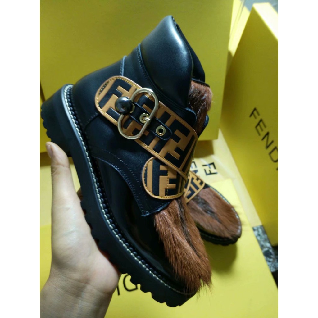 fendi martin boots